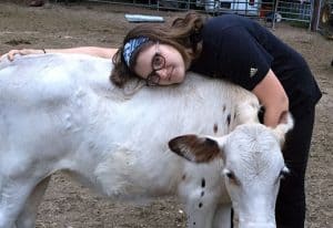 paresa with white cow oak meadow high school