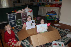 children with main lesson books