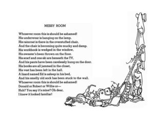 Messy Room by Shel Silverstein