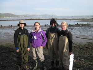 Oak Meadow citizen scientist students