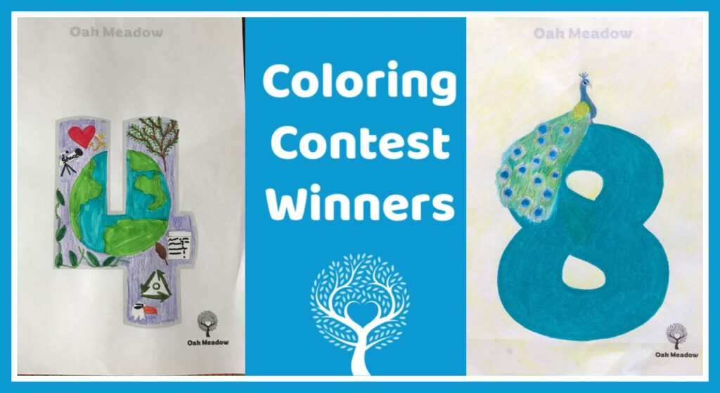 Curriculum Cover Coloring Contest Winners