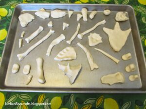 Homemade Dinosaur Bones