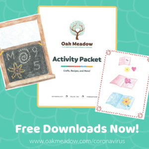 Oak Meadow Curriculum Activity Packets - Free Download
