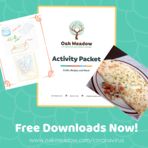 Oak Meadow Curriculum Activity Packet #4 - Free Download Now