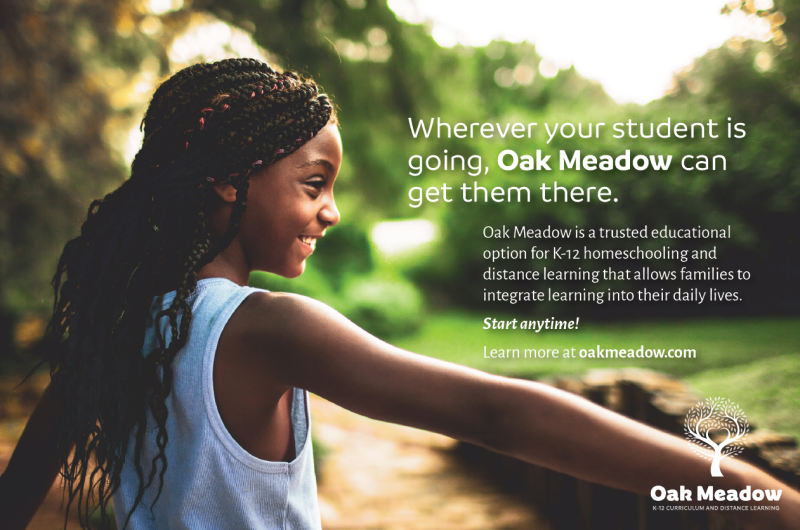 Wherever your student is going, Oak meadow can get them there