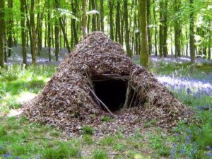 Debris Hut - Outdoor Activities for Homeschoolers