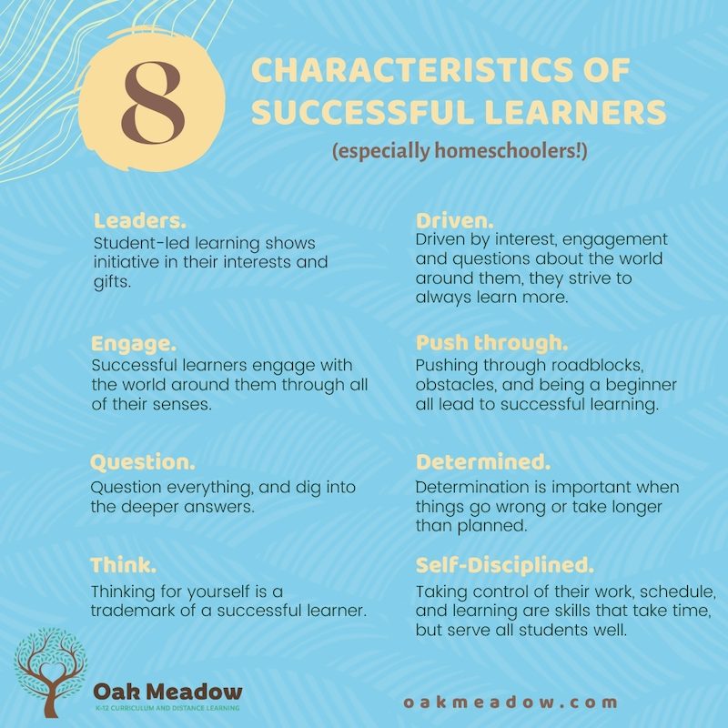 12 Characteristics of Successful Learners