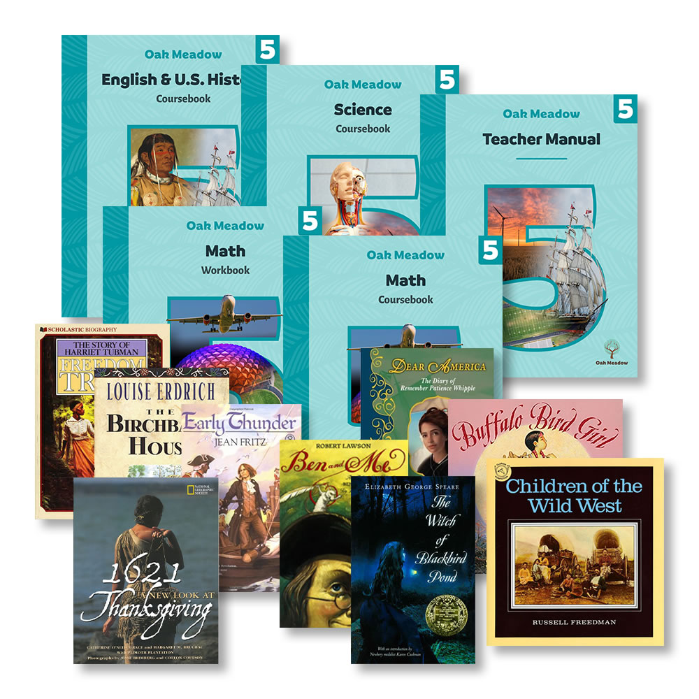 Grade 5 Package Image | Oak Meadow Bookstore