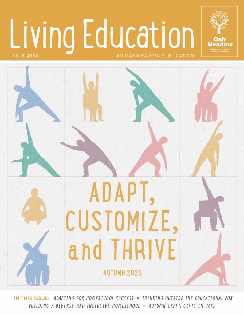 Living Education Cover Adapt Customize and Thrive